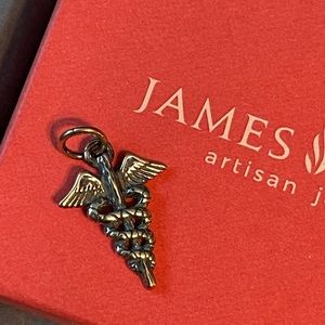 James Avery medical Caduceus charm